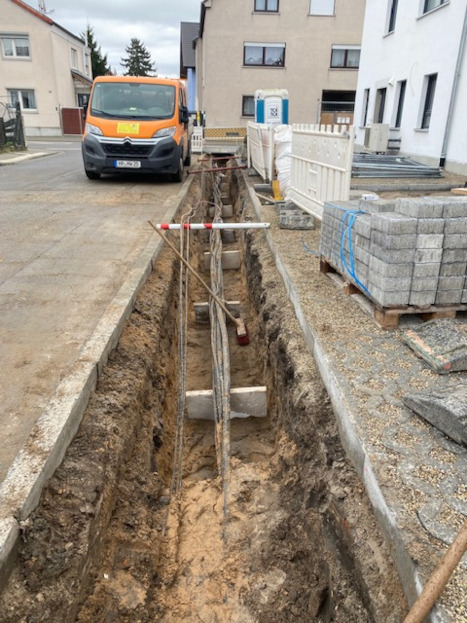 Bild Gehwegsanierung Lorsch